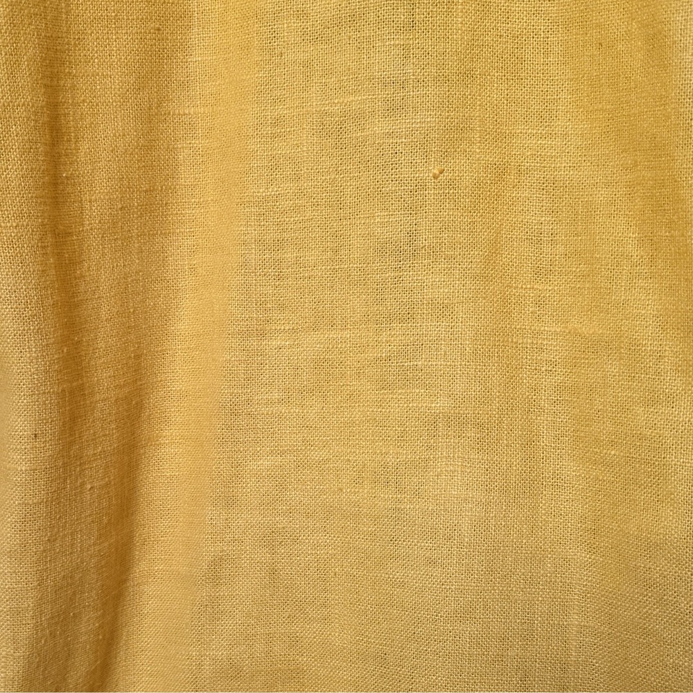 Vintage 80's Iconic Diane von Furstenberg Mustard 100% Ramie Blazer/Skirt Set. - Picture 6 of 16